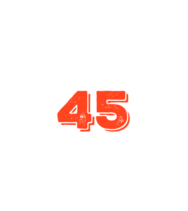 EGY QRVA SZÓT SEM, MÉG SZOKNOM KELL, 45 ÉVES SZÜLETÉSNAPRA minta fekete pólón
