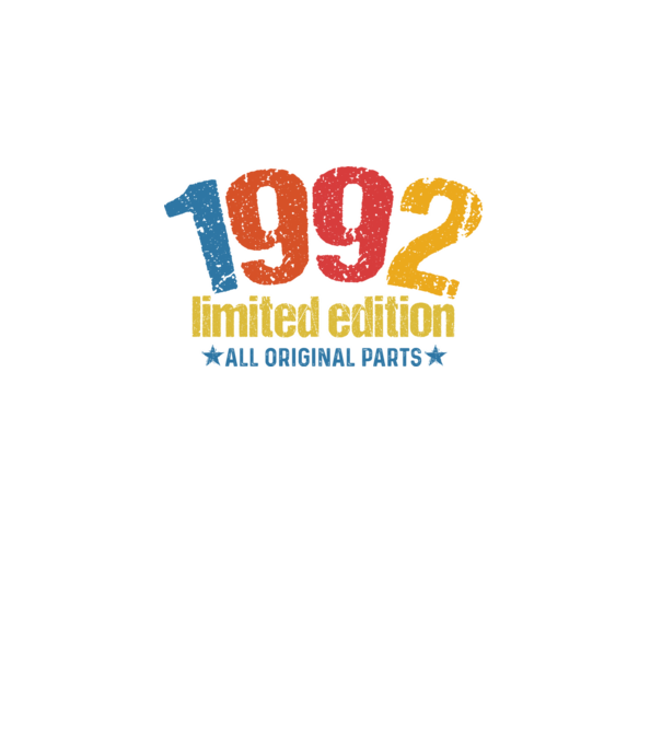 1992 limited edition ,all original parts, születésnapi felirat minta fekete pólón