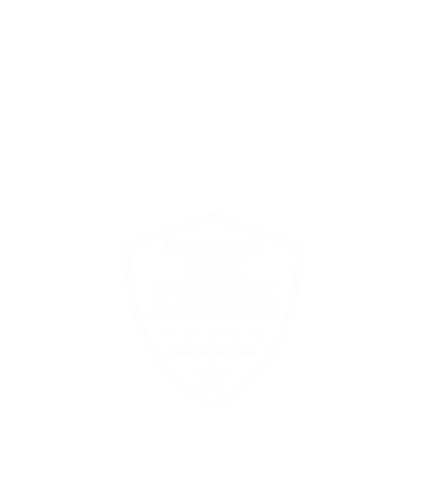 AWESOME1985 minta fekete pólón