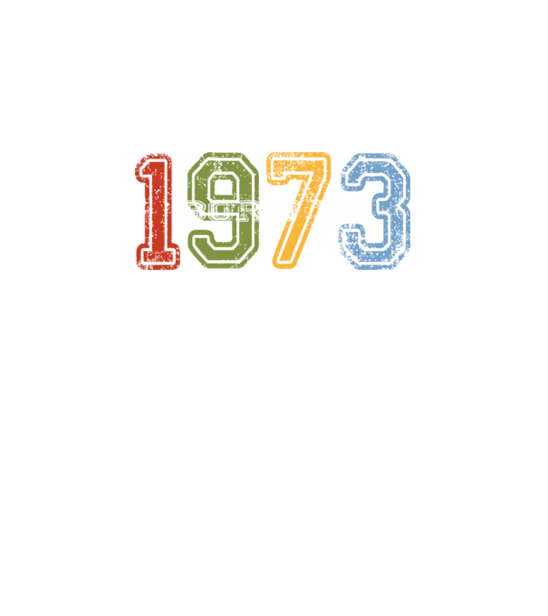 born in 1973 születésnapi felirat minta fekete pólón