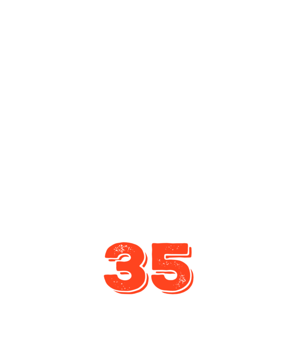 EGY QRVA SZÓT SEM, MÉG SZOKNOM KELL, 35 ÉVES SZÜLETÉSNAPRA minta sötétkék pólón