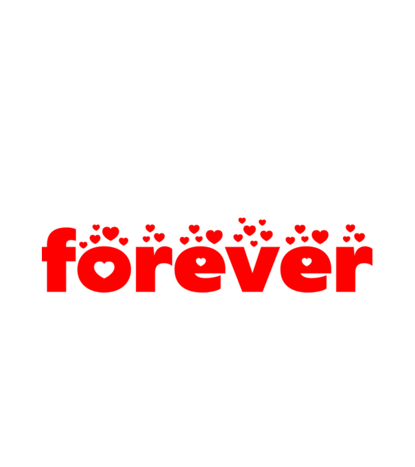 forever minta fehér pólón