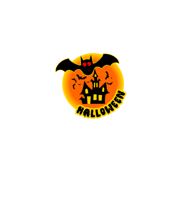 HALLOWEEN DENEVÉR ÉS KÍSÉRTETHÁZ minta farmerkék pólón