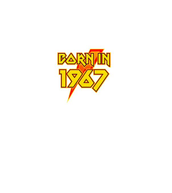 heavy metal born in 1967 minta fekete pólón