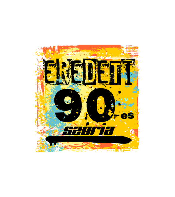 eredeti széria grunge graffiti 90-es, 19920 minta homokszín pólón