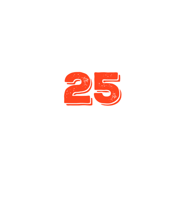 EGY QRVA SZÓT SEM, MÉG SZOKNOM KELL, 25 ÉVES SZÜLETÉSNAPRA minta fekete pólón
