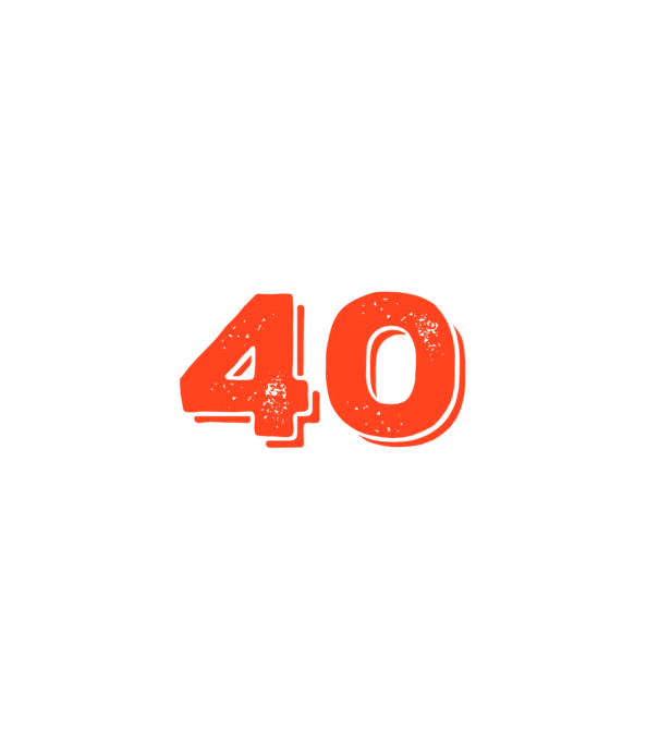 EGY QRVA SZÓT SEM, MÉG SZOKNOM KELL, 40 ÉVES SZÜLETÉSNAPRA minta fekete pólón