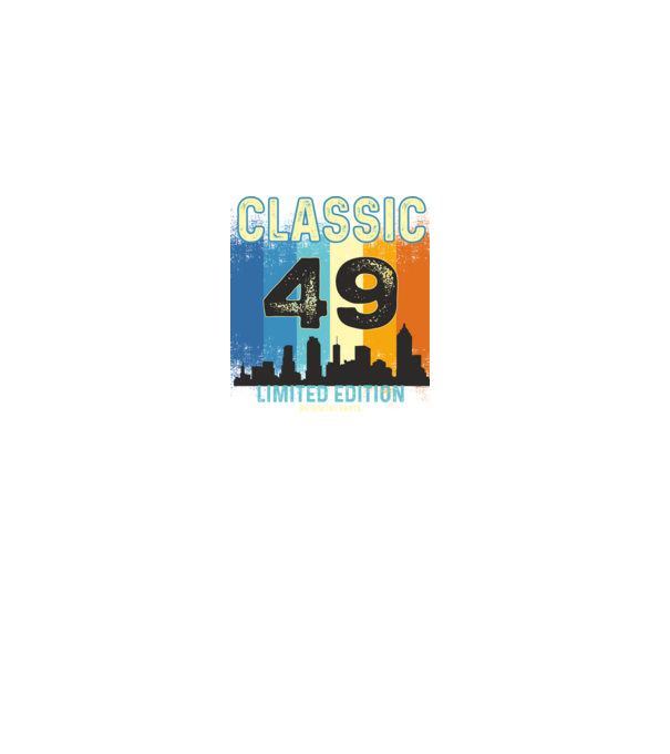 CLASSIC LIMITED EDITION NO DIGITAL PARTS 49 minta fekete pólón