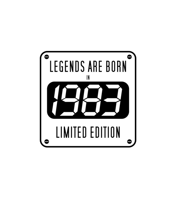 legends 1983 minta fehér pólón