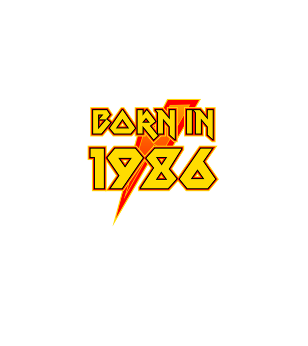 heavy metal born in 1986 minta szürke pólón
