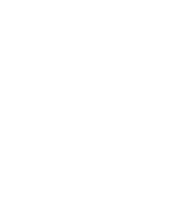SZÜLETETT MAGYAR, ISTEN HAZA CSALÁD, SZÜLETETT 1993-BAN, MAGYAR CÍMER minta farmerkék pólón