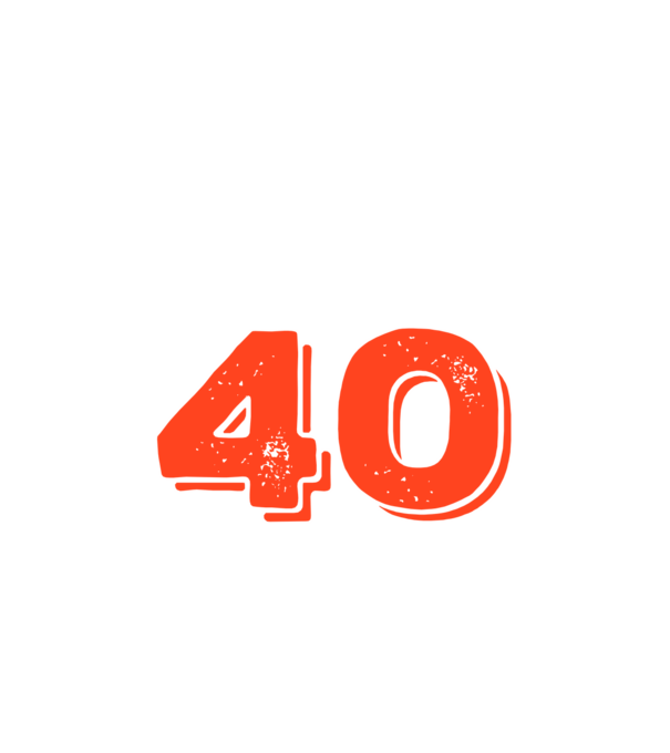 EGY QRVA SZÓT SEM, MÉG SZOKNOM KELL, 40 ÉVES SZÜLETÉSNAPRA minta fehér pólón