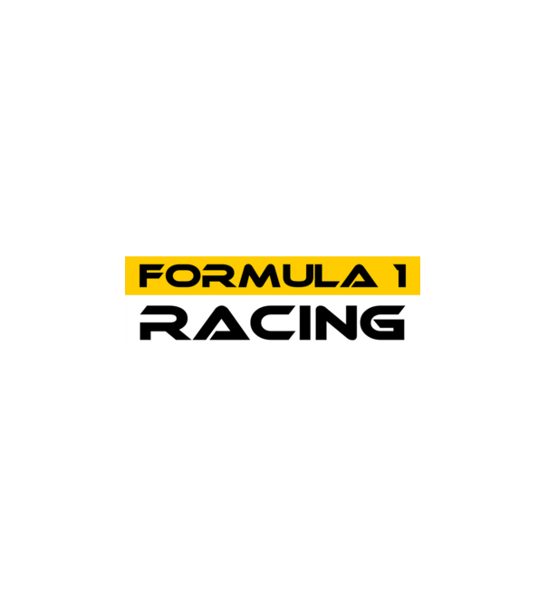FORMULA 1 RACING minta fehér pólón