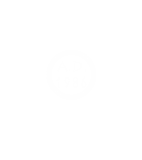 A.D. anno domini 1986 minta fekete pólón