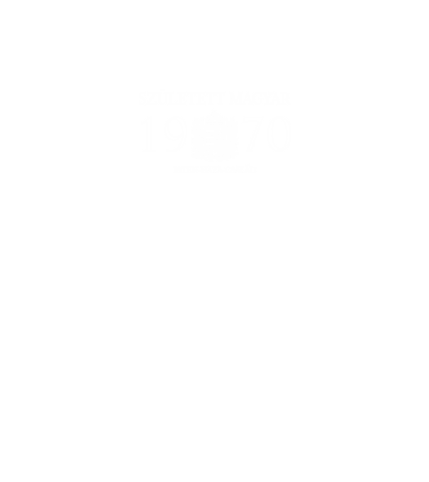 SZÜLETETT MAGYAR, ISTEN HAZA CSALÁD, SZÜLETETT 1970-BEN, MAGYAR CÍMER minta fekete pólón