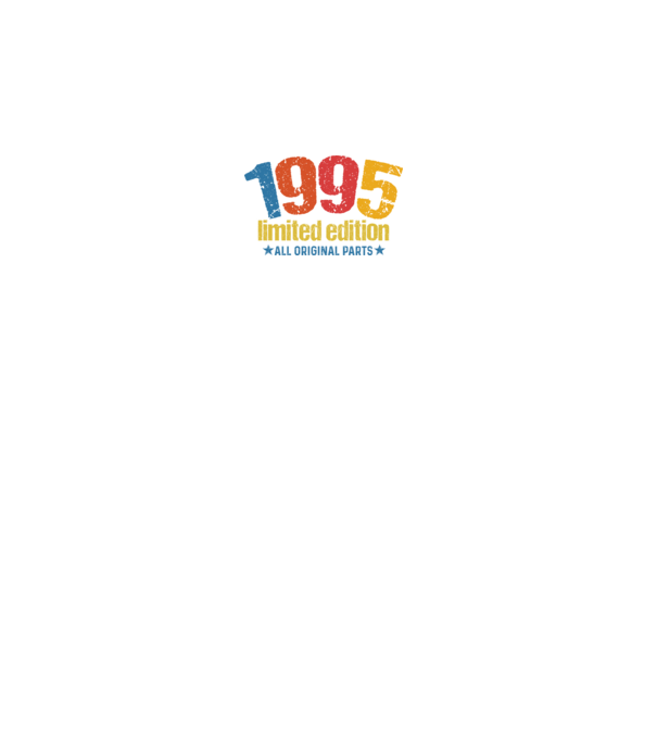 1995 limited edition ,all original parts, születésnapi felirat minta fekete pólón