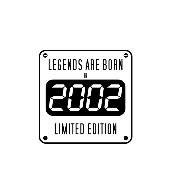 legends 2002 minta fehér pólón