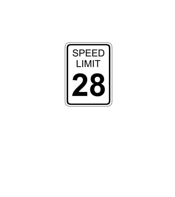 SPEED LIMIT 28 minta sötétkék pólón