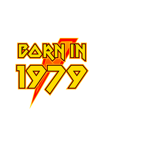 heavy metal born in 1979 minta fehér pólón