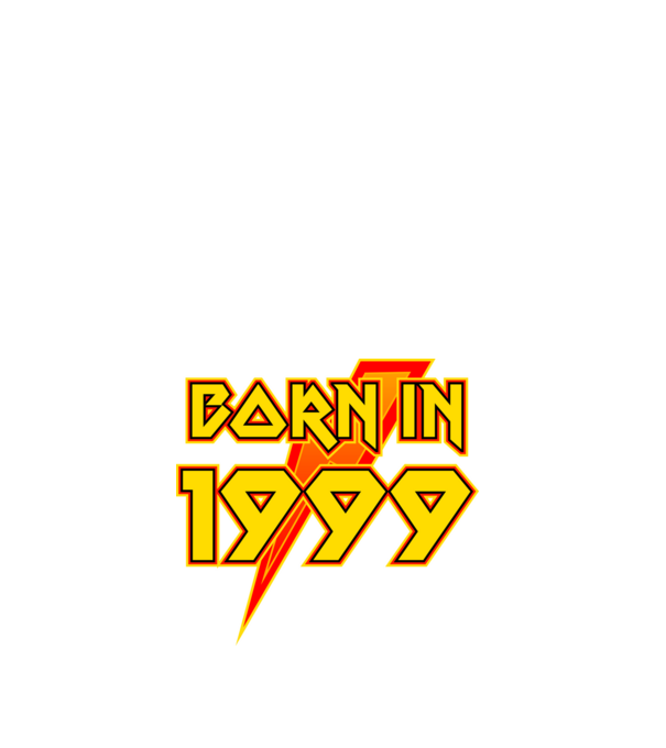 heavy metal born in 1999 minta fehér pólón