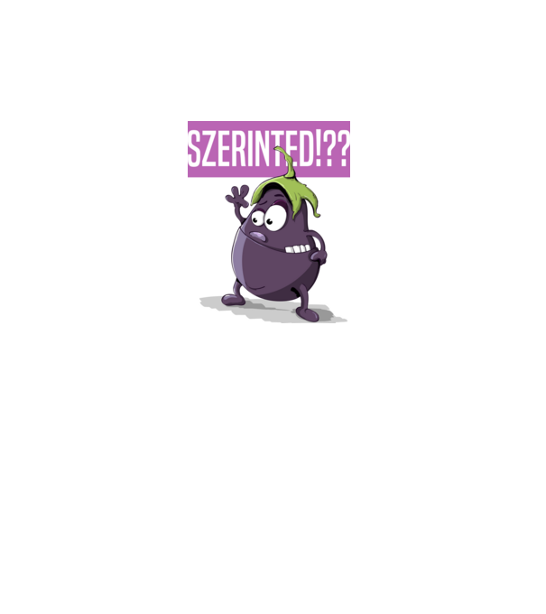 szerinted minta fehér pólón