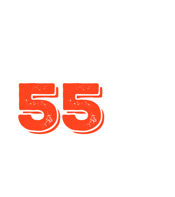 EGY QRVA SZÓT SEM, MÉG SZOKNOM KELL, 55 ÉVES SZÜLETÉSNAPRA minta fekete pólón