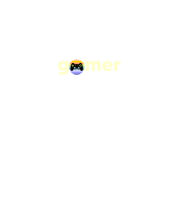 gamer felirat minta szürke pólón