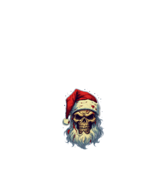 santa minta fehér pólón
