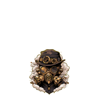 Steam_Punk minta fekete pólón