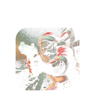 GTA  Santa minta fehér pólón