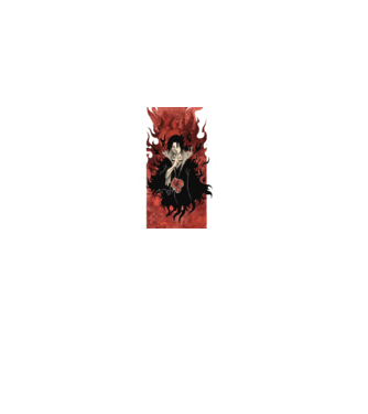 Itachi minta fekete pólón