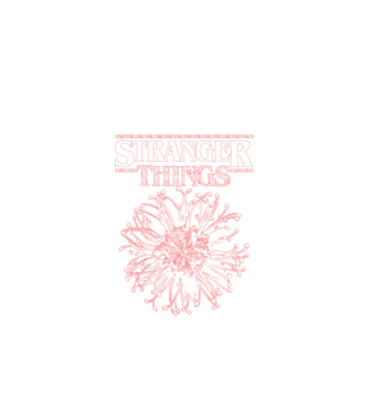 Stranger Things minta fekete pólón