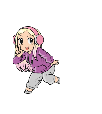 Gamer girl  minta fehér pólón