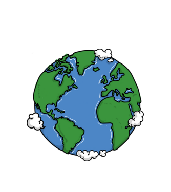 planet minta fehér pólón