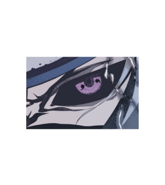 Sasuke minta fehér pólón