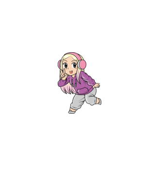 Gamer girl  minta fekete pólón
