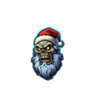 Zombie minta fehér pólón