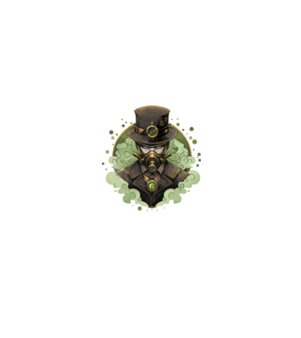 Steam_Punk minta fekete pólón