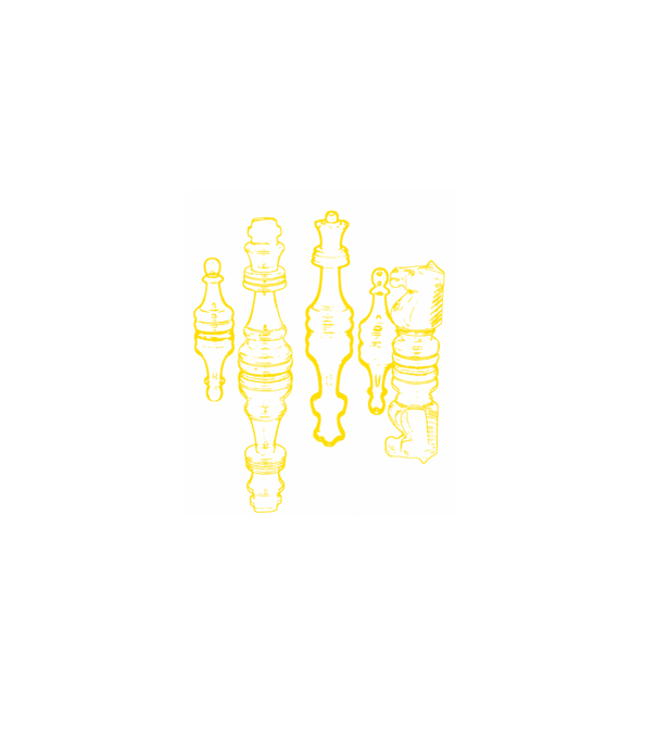 Chess05 minta sötétkék pólón