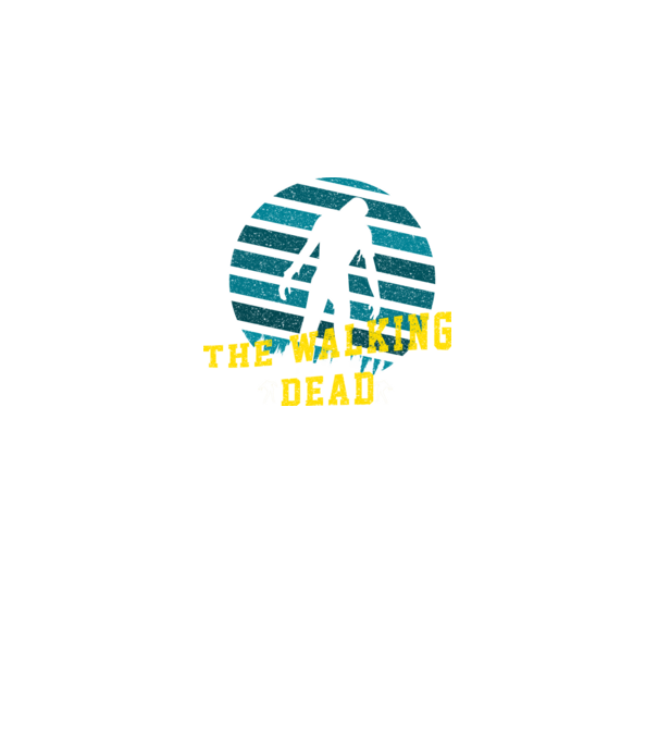 Walking dead minta fekete pólón