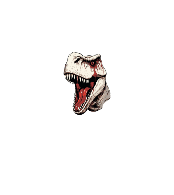 dino minta fekete pólón