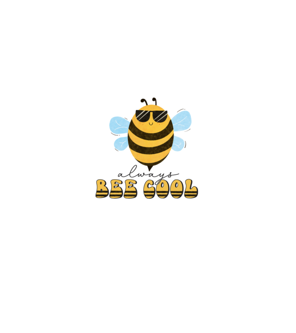 bee cool minta szürke pólón