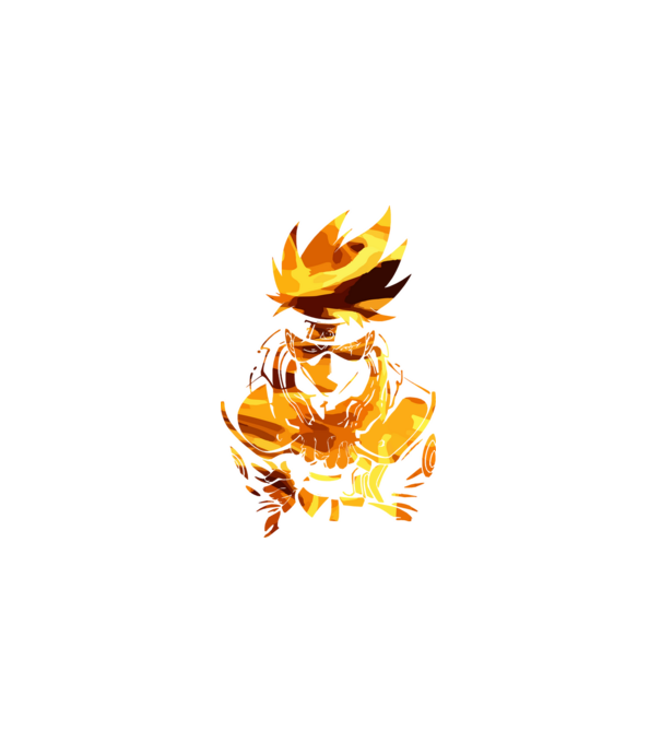 Fire_Kakashi03 minta fekete pólón