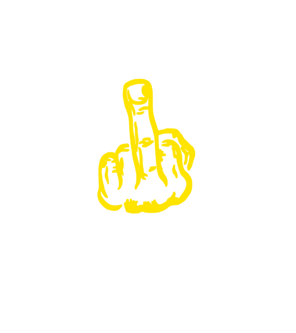 Fck minta fekete pólón