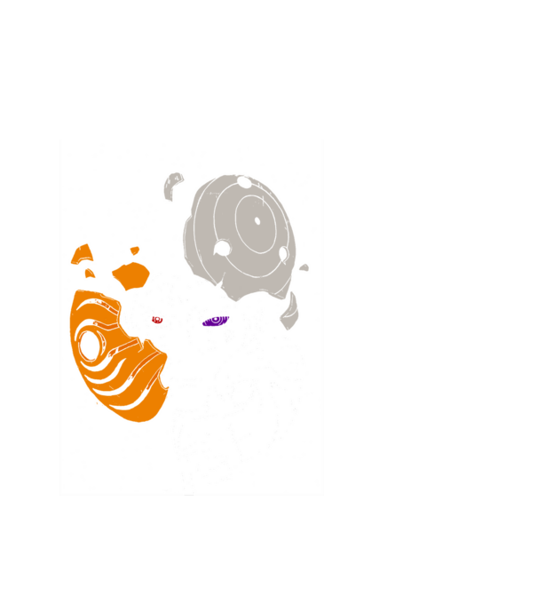 Uchiha Obito minta fehér pólón