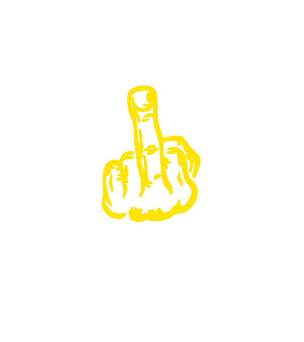 Fck minta fekete pólón
