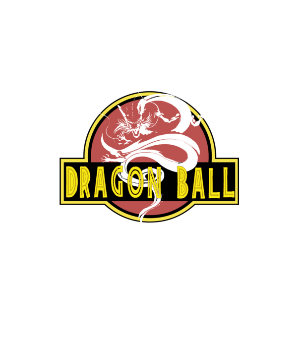 Dragon Ball minta fehér pólón