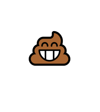 Emoji Üürülék minta homokszín pólón