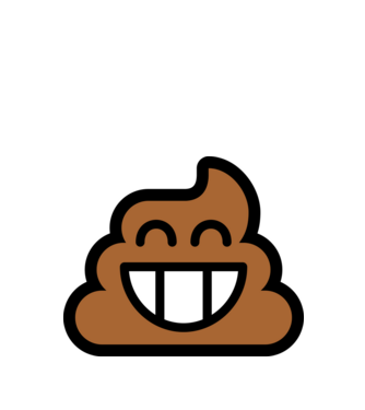 Emoji Üürülék minta almazöld pólón