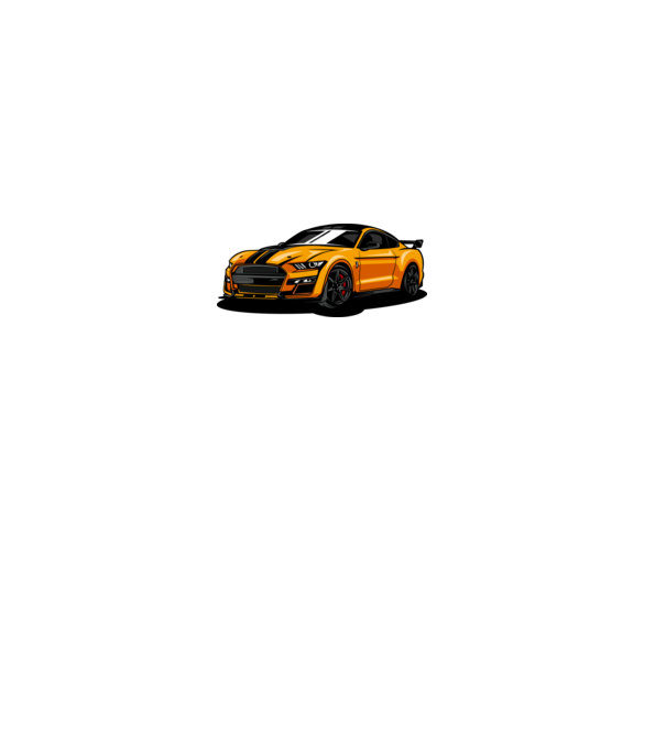 mustang minta szürke pólón
